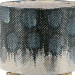 New 🎁 Sagebrook Home Ceramic 8" Fake Snakeskin Planter With Stand, Blue 7.0"H - 8.0" X 8.0" X 7.0" 🥰 -Sagebrook Home Online Shop unnamed file 3315