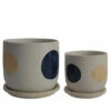 Wholesale π Sagebrook Home Set Of 2 5, 6" Funky Planter With Saucer, White 5.75"H - 6.0" X 6.0" X 5.75" β¨ 2 Wholesale π Sagebrook Home Set Of 2 5, 6" Funky Planter With Saucer, White 5.75"H - 6.0" X 6.0" X 5.75" β¨ -Sagebrook Home Online Shop unnamed file 3321