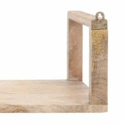 Flash Sale 🥰 Sagebrook Home Set Of 2 Wood 16, 21" Wall Shelf, Brown 6.0"H - 21.0" X 7.0" X 6.0" 🛒 -Sagebrook Home Online Shop unnamed file 3339