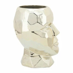 Promo 🛒 Sagebrook Home Porcelain, 6" Dia Face Vase, Gold 10.0"H 🧨 -Sagebrook Home Online Shop unnamed file 3354