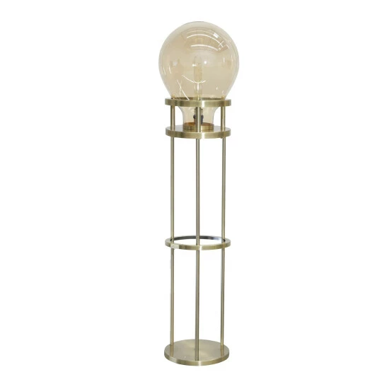 Discount ๐ Sagebrook Home Metal , Glass 61" Bulb Floor Lamp, Smoke, Gold-kd 61"H - 15.75" X 15.75" X 61.0" ๐ 3 Discount ๐ Sagebrook Home Metal , Glass 61" Bulb Floor Lamp, Smoke, Gold-kd 61"H - 15.75" X 15.75" X 61.0" ๐