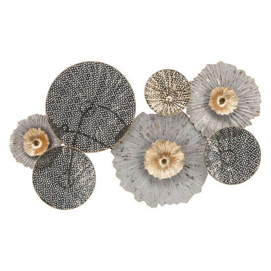 Brand new π€© Sagebrook Home Metal 26" Floral Wall Accent,multi Wb 2.25"H β 4 Brand new π€© Sagebrook Home Metal 26" Floral Wall Accent,multi Wb 2.25"H β - Image 2