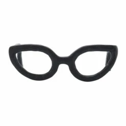 Outlet ✔️ Sagebrook Home Aluminum Glasses Sculpture, Black 2.5"H - 7.5" X 7.5" X 2.5" ✨ -Sagebrook Home Online Shop unnamed file 3452