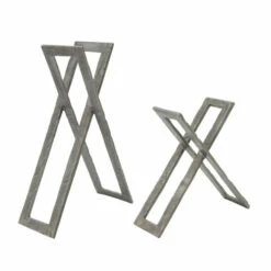 Promo 🔔 Sagebrook Home 12" Metal Abstract Sculpture, Gunmetal 12"H - 12.0" X 5.0" X 12.0" 🔔 -Sagebrook Home Online Shop unnamed file 3476