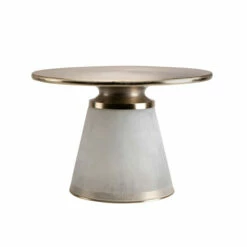 Flash Sale ๐ฅ Sagebrook Home Metal Top, 17"h Nebular Coffee Table, Frost 17.0"H - 24.0" X 24.0" X 17.0" ๐ฅฐ