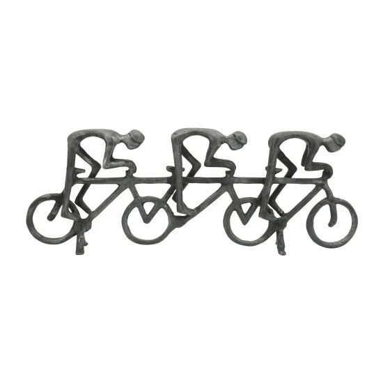 Wholesale π Sagebrook Home Metal 20" 3-man Cyclists, Gunmetal 7"H - 20.0" X 3.0" X 7.0" βοΈ 6 Wholesale π Sagebrook Home Metal 20" 3-man Cyclists, Gunmetal 7"H - 20.0" X 3.0" X 7.0" βοΈ - Image 4