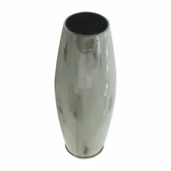 Discount 🧨 Sagebrook Home Glass, 24"h Vase With Metal Ring, Taupe 24.0"H 👏 -Sagebrook Home Online Shop unnamed file 3513