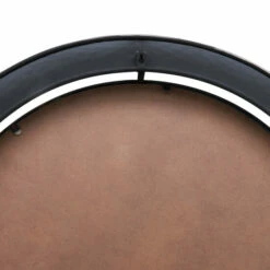 New 💯 Sagebrook Home Metal 35" Round Mirror With Goldrim, Black 3.94"H - 34.65" X 34.65" X 3.94" 🛒 -Sagebrook Home Online Shop unnamed file 3538