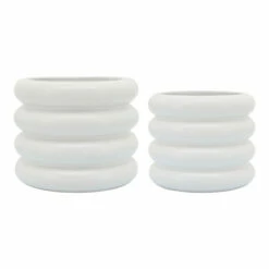 Coupon 👏 Sagebrook Home Ceramic 9" Bidendum Planter, White 8.0"H - 9.0" X 9.0" X 8.0" 🧨 -Sagebrook Home Online Shop unnamed file 3550