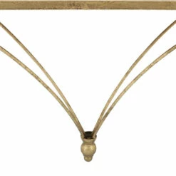 Hot Sale 👏 Sagebrook Home Metal, Wood, 12"h Nabla Wall Self, White, Gold 12.0"H - 16.0" X 5.0" X 12.0" 🔥 -Sagebrook Home Online Shop unnamed file 3571