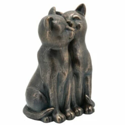 Best deal 👍 Sagebrook Home Resin. 14"h Smooching Cats, Bronze 14"H 😉 -Sagebrook Home Online Shop unnamed file 3652