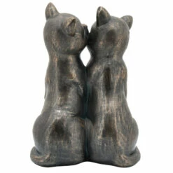 Best deal 👍 Sagebrook Home Resin. 14"h Smooching Cats, Bronze 14"H 😉 -Sagebrook Home Online Shop unnamed file 3654