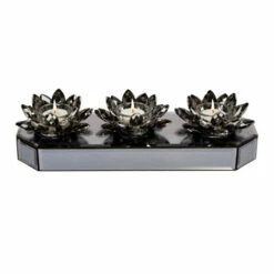 Discount 🌟 Sagebrook Home Glass 13" 3 Lotus Mirrored Candle Holder, Black 3"H - 13.0" X 5.0" X 3.0" 🤩 8 Discount 🌟 Sagebrook Home Glass 13" 3 Lotus Mirrored Candle Holder, Black 3"H - 13.0" X 5.0" X 3.0" 🤩 -Sagebrook Home Online Shop unnamed file 3662
