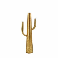Cheapest ⌛ Sagebrook Home Ec Gold Metal Cactus 15.75" 15.75"H - 5.5" X 2.75" X 15.75" ✨