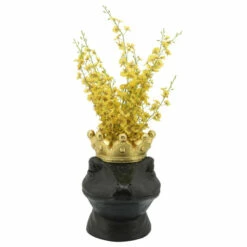 New 👍 Sagebrook Home Resin 12" Gecko With Crown, Black 16"H - 12.0" X 14.0" X 16.0" 👏 -Sagebrook Home Online Shop unnamed file 3715