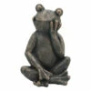 Budget 🤩 Sagebrook Home Resin, 16"h Thinking Frog, Black 16"H 🛒 -Sagebrook Home Online Shop unnamed file 377