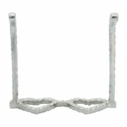 Deals ✨ Sagebrook Home Metal Heart Shaped Glasses, Silver 3"H - 8.0" X 7.5" X 3.0" 🧨 -Sagebrook Home Online Shop unnamed file 3775