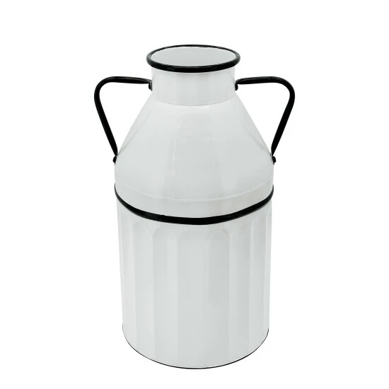 Cheap ๐ Sagebrook Home Metal 18"h Milk Bucket, White 18.0"H ๐ 3 Cheap ๐ Sagebrook Home Metal 18"h Milk Bucket, White 18.0"H ๐