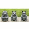Cheap 👏 Sagebrook Home Resin, S/3 14"H Yoga Animals, Gray 👏 -Sagebrook Home Online Shop unnamed file 3800