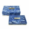 Best Sale 💯 Sagebrook Home Resin, Set Of 2 10, 12" Boxes, Blue 4.0"H - 12.0" X 8.0" X 4.0" 👍