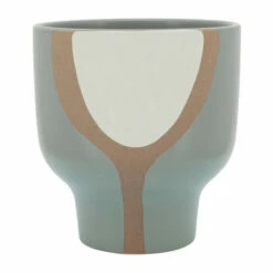 Outlet ๐งจ Sagebrook Home Ceramic 9" Mushroom Planter, Mint 10.0"H - 9.0" X 9.0" X 10.0" ๐