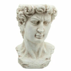 Best Sale 🎉 Sagebrook Home Resin, 20"h Greek God Head Planter, Antique White 19.7"H - 13.0" X 13.0" X 19.7" ❤️ -Sagebrook Home Online Shop unnamed file 3863