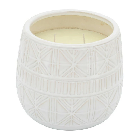 Budget π₯ Sagebrook Home 7" Tribal Scented Candle, Beige 28oz 6.0"H - 7.0" X 7.0" X 6.0" π 4 Budget π₯ Sagebrook Home 7" Tribal Scented Candle, Beige 28oz 6.0"H - 7.0" X 7.0" X 6.0" π - Image 2