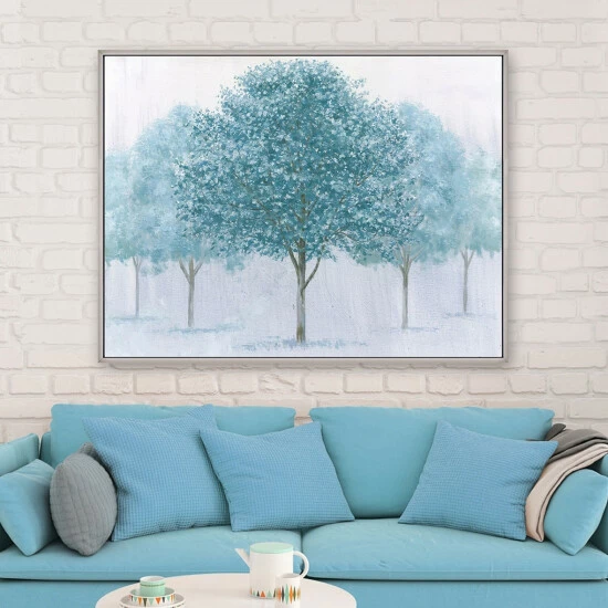 Flash Sale ๐งจ Sagebrook Home 48x36 Handpainted Tree Canvas, Green 36.0"H ๐ 2 Flash Sale ๐งจ Sagebrook Home 48x36 Handpainted Tree Canvas, Green 36.0"H ๐
