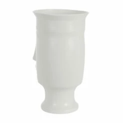 Flash Sale 🎉 Sagebrook Home Ceramic 11" Face Vase Withbase,white 11.02"H 🎉 -Sagebrook Home Online Shop unnamed file 3924