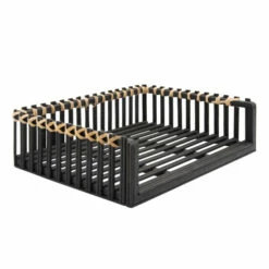 Outlet ๐ Sagebrook Home Woven 12x9 Document Tray, Black 3.375"H - 12.25" X 9.0" X 3.38" ๐