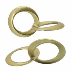 Cheap ❤️ Sagebrook Home Metal 12" Circle Links, Gold 7.0"H - 11.5" X 7.0" X 7.0" 🧨 -Sagebrook Home Online Shop unnamed file 3981