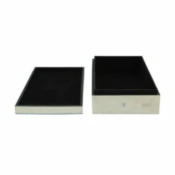 Hot Sale ๐ Sagebrook Home Resin Set Of 2 Herringbone Boxes, Blue 4"H - 12.0" X 8.0" X 4.0" โจ 11 Hot Sale ๐ Sagebrook Home Resin Set Of 2 Herringbone Boxes, Blue 4"H - 12.0" X 8.0" X 4.0" โจ -Sagebrook Home Online Shop unnamed file 3994