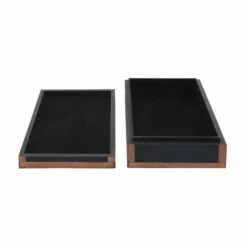 New 🥰 Sagebrook Home Resin, Set Of 2 10, 12" Boxes With Gold Inlay, Black 4"H - 12.0" X 8.0" X 4.0" 🌟 9 New 🥰 Sagebrook Home Resin, Set Of 2 10, 12" Boxes With Gold Inlay, Black 4"H - 12.0" X 8.0" X 4.0" 🌟 -Sagebrook Home Online Shop unnamed file 4035