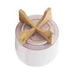 Best Pirce 🎉 Sagebrook Home Ceramic 8" Planter On Stand, Cream Stripe 9.0"H - 8.0" X 8.0" X 9.0" 👏 -Sagebrook Home Online Shop unnamed file 4049