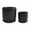 Hot Sale π Sagebrook Home Set Of 2 5, 6" Bubble Planter W. Saucer, Black 6"H - 6.0" X 6.0" X 6.0" π 1 Hot Sale π Sagebrook Home Set Of 2 5, 6" Bubble Planter W. Saucer, Black 6"H - 6.0" X 6.0" X 6.0" π -Sagebrook Home Online Shop unnamed file 4063