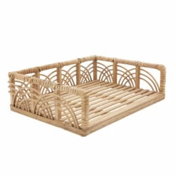 Outlet ๐ Sagebrook Home Woven 12x9 Document Tray, Natural 3.375"H - 12.25" X 9.0" X 3.38" โค๏ธ