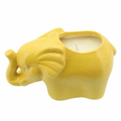 Best deal ✨ Sagebrook Home 7" Elephant Scented Candle, Yellow 9oz 5.0"H - 7.0" X 7.0" X 5.0" ✔️ -Sagebrook Home Online Shop unnamed file 4189