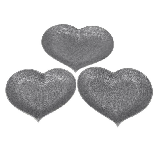 Top 10 ๐ฅ Sagebrook Home Ceramic Set Of 3 12, 13, 15" Scratched Heart Plates, Silver 15.0"H - 15.0" X 15.0" X 15.0" ๐ 3 Top 10 ๐ฅ Sagebrook Home Ceramic Set Of 3 12, 13, 15" Scratched Heart Plates, Silver 15.0"H - 15.0" X 15.0" X 15.0" ๐