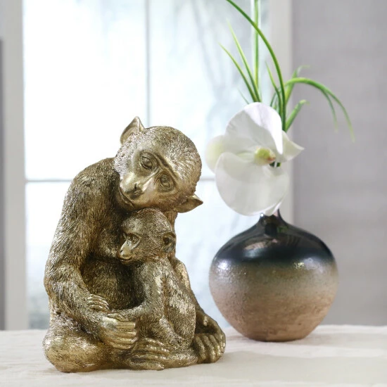Deals ๐ Sagebrook Home Resin 9" Monkey ๐ฉ Mother With Baby,gold 9"H - 8.0" X 6.25" X 9.0" ๐ 3 Deals ๐ Sagebrook Home Resin 9" Monkey ๐ฉ Mother With Baby,gold 9"H - 8.0" X 6.25" X 9.0" ๐