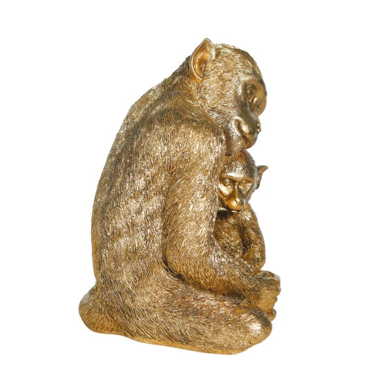 Deals ๐ Sagebrook Home Resin 9" Monkey ๐ฉ Mother With Baby,gold 9"H - 8.0" X 6.25" X 9.0" ๐ 5 Deals ๐ Sagebrook Home Resin 9" Monkey ๐ฉ Mother With Baby,gold 9"H - 8.0" X 6.25" X 9.0" ๐ - Image 3