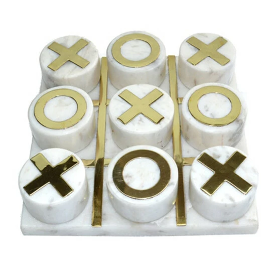 Buy ๐ Sagebrook Home Marble 7x7 Tic-tac-toe, White, Gold 2.0"H - 7.0" X 7.0" X 2.0" ๐ 3 Buy ๐ Sagebrook Home Marble 7x7 Tic-tac-toe, White, Gold 2.0"H - 7.0" X 7.0" X 2.0" ๐