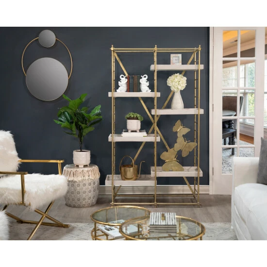 Coupon 🎁 Sagebrook Home Metal 33"h Wall Mirror, Gold,wb 33"H - 24.0" X 2.0" X 33.0" 😀 3 Coupon 🎁 Sagebrook Home Metal 33"h Wall Mirror, Gold,wb 33"H - 24.0" X 2.0" X 33.0" 😀