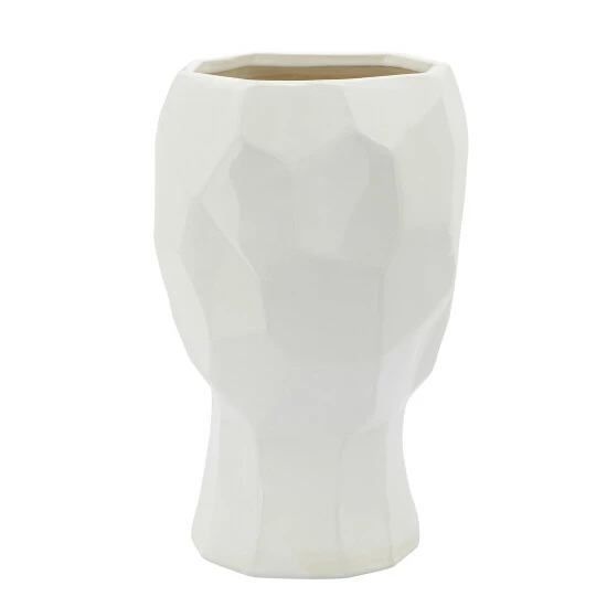 Promo ๐ฏ Sagebrook Home Ceramic, 12" Face Vase, White 12.5"H ๐ 6 Promo ๐ฏ Sagebrook Home Ceramic, 12" Face Vase, White 12.5"H ๐ - Image 4
