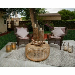 Deals ⌛ Sagebrook Home Wood Bead Hanging Candle Holder, Ivory 28.0"H - 6.0" X 6.0" X 28.0" 💯