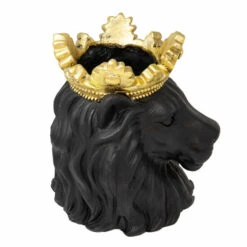Buy ❤️ Sagebrook Home Resin 9" Lion With Crown, Black 9"H - 9.0" X 7.0" X 9.0" 😀 -Sagebrook Home Online Shop unnamed file 4505