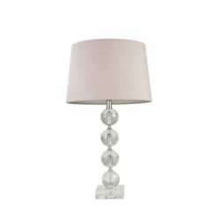 Buy 😀 Sagebrook Home Glass 28" 3 Ball Table Lamp, Clear 28"H - 15.0" X 15.0" X 28.0" 👏