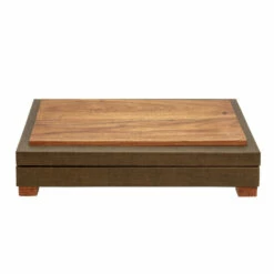Flash Sale 😍 Sagebrook Home Wood 16" Faux Leather Box With Legs, Green 3.0"H - 16.0" X 10.0" X 3.0" 💯 -Sagebrook Home Online Shop unnamed file 4516