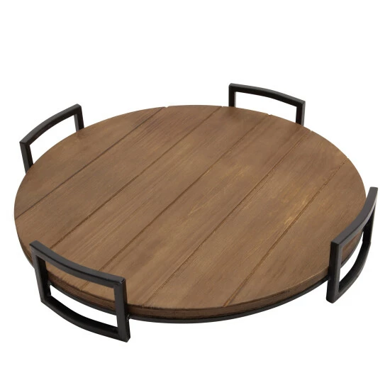 Top 10 π Sagebrook Home S/2 Round Wood Trays, Brown β€οΈ 4 Top 10 π Sagebrook Home S/2 Round Wood Trays, Brown β€οΈ - Image 2