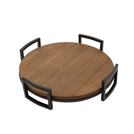 Top 10 π Sagebrook Home S/2 Round Wood Trays, Brown β€οΈ 5 Top 10 π Sagebrook Home S/2 Round Wood Trays, Brown β€οΈ - Image 3