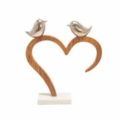 Flash Sale 👍 Sagebrook Home 15" Birds Perched On Heart, Silver 15"H - 14.0" X 4.0" X 15.0" 😍 -Sagebrook Home Online Shop unnamed file 4597